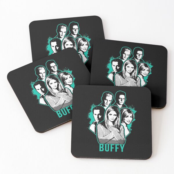 Item preview, Group Portrait - 'BUFFY' in Peppermint Blue designed and sold by Vixetches.