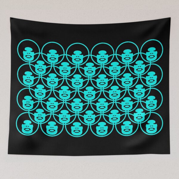 Item preview, PATRÓN DE ALMA DIVA. NEGRO Y AZUL designed and sold by 5hertz.