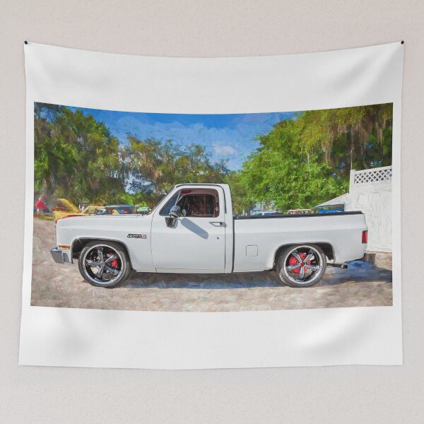 Item preview, 1985 White GMC Sierra Pickup Truck  designed and sold by RichFrancoCars.