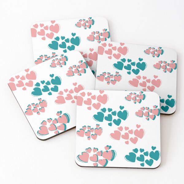 Item preview, Cute Heart Pattern designed and sold by GraphicsClub.