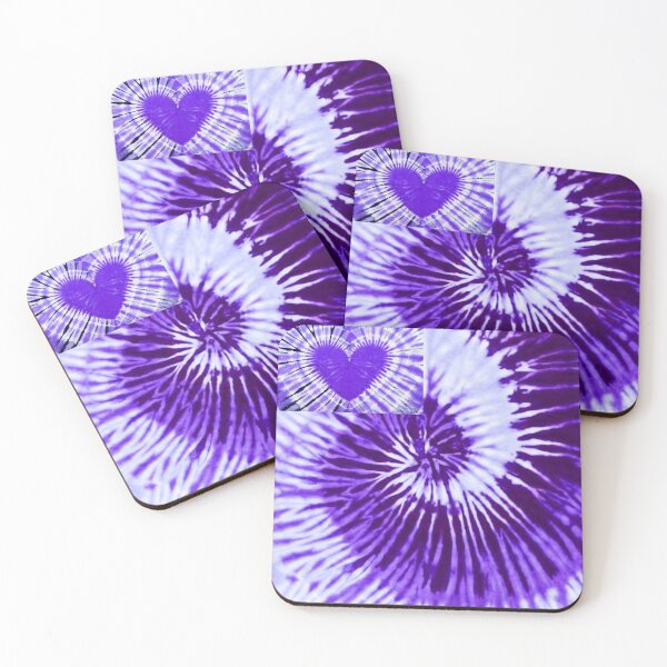 Item preview, Tie dye purple heart backpack  designed and sold by Nishad4.