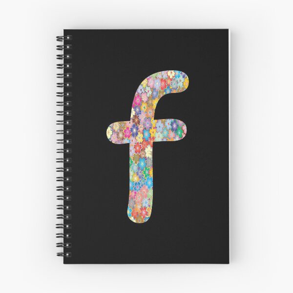 Item preview, Letter f Lower Case Alphabet f Colorful Flowers Gift designed and sold by Shariss.