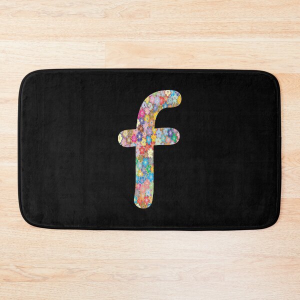 Item preview, Letter f Lower Case Alphabet f Colorful Flowers Gift designed and sold by Shariss.