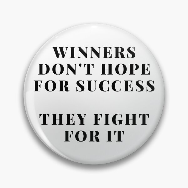 Item preview, Winners don't hope, they fight designed and sold by Dter.