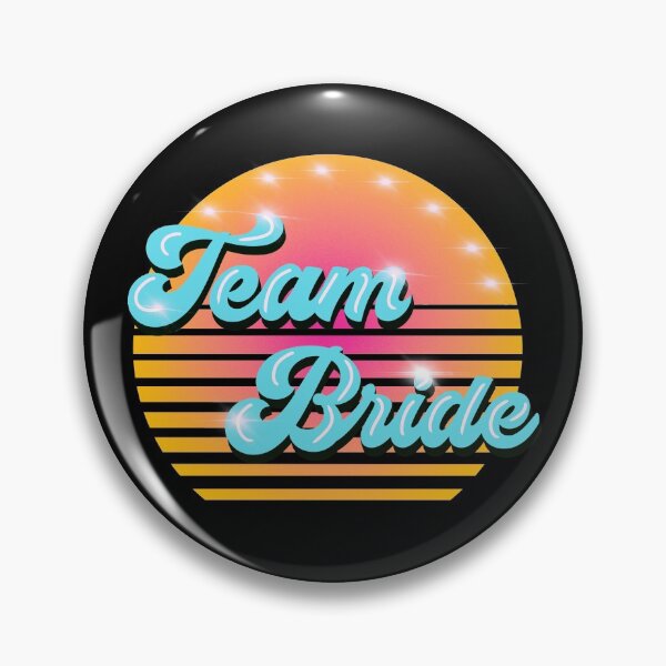Item preview, Team bride hen party girls squad vintage groovy designed and sold by PG Illustration.