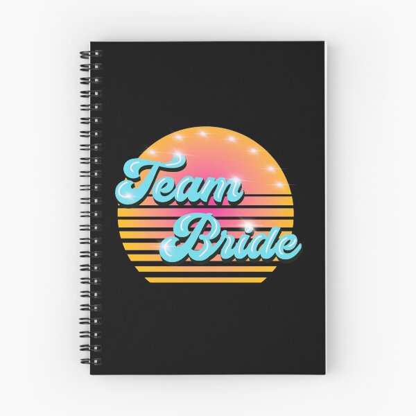 Item preview, Team bride hen party girls squad vintage groovy designed and sold by PG Illustration.
