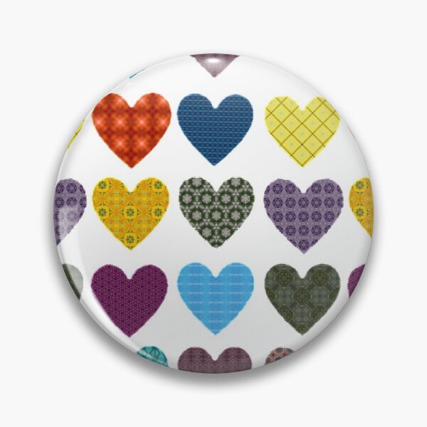 Item preview, More Little Patterned Hearts  designed and sold by Amanda1775.
