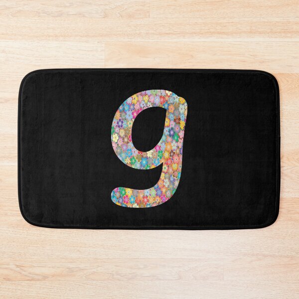 Item preview, Letter g Lower Case Alphabet g Colorful Flowers Gift designed and sold by Shariss.