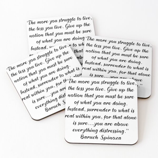 Item preview, Spinoza Quotes designed and sold by 4ever-Undaunted.