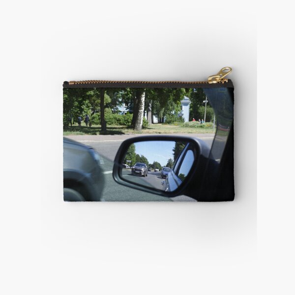 Item preview, road in the car rearview mirror designed and sold by mrivserg.