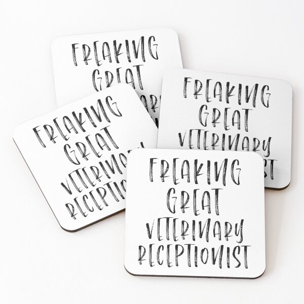 Item preview, Freaking Great Veterinary Receptionist designed and sold by kamrankhan.