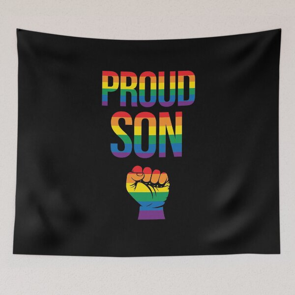 Item preview, Rainbow Proud Son Gay Pride designed and sold by SoLarghi.