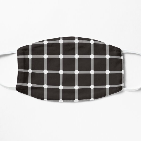 optical illusion Flat Mask