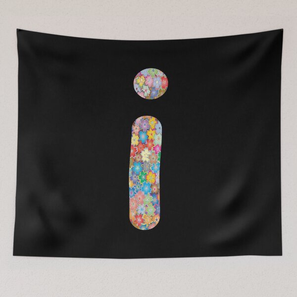 Item preview, Letter i Lower Case Alphabet i Colorful Flowers Gift designed and sold by Shariss.