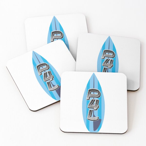 Item preview, P4L SURFBOARD POUGE FOR LIFE designed and sold by punke designs.