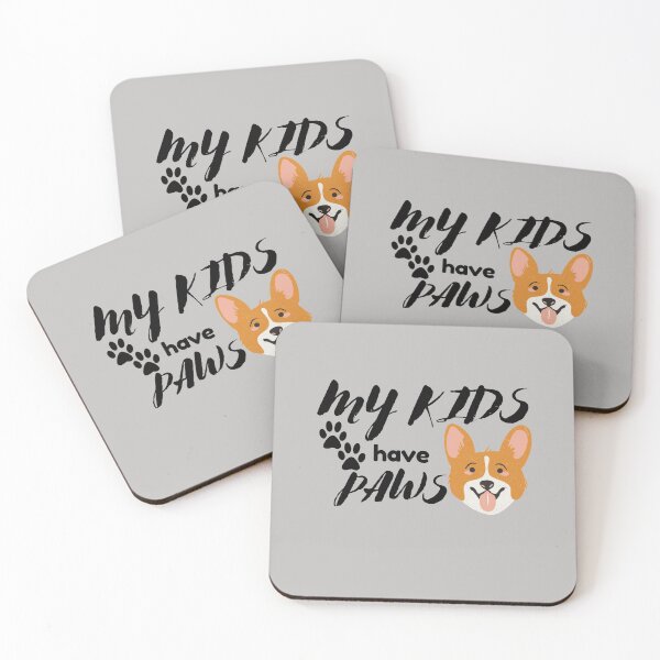 Item preview, My kids have paws | Dog designed and sold by thanksgeek.