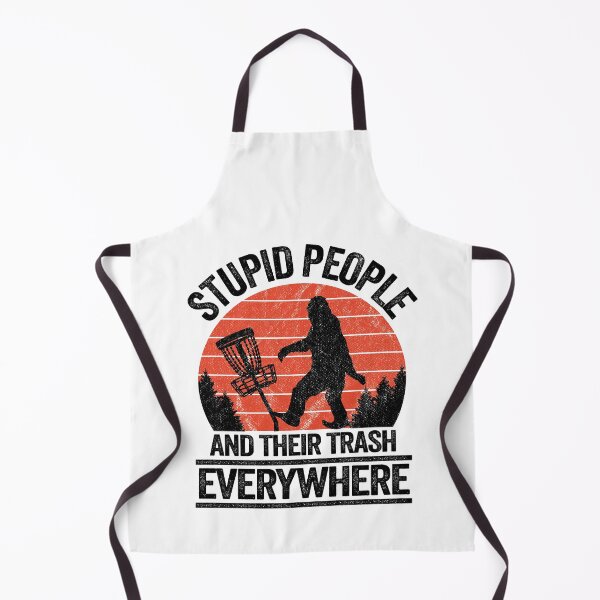 Item preview, Stupid People Frisbee Sasquatch Bigfoot Disc Golf designed and sold by Stronzi.