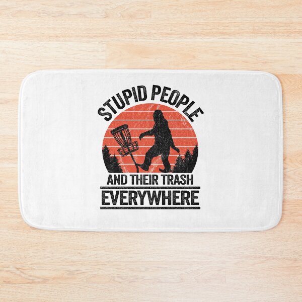 Item preview, Stupid People Frisbee Sasquatch Bigfoot Disc Golf designed and sold by Stronzi.