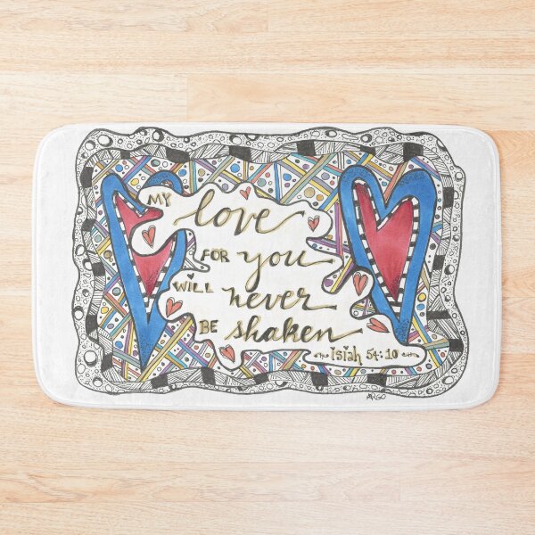 Item preview, Word Art - My Love For You Will Never Be Shaken designed and sold by argodzines.
