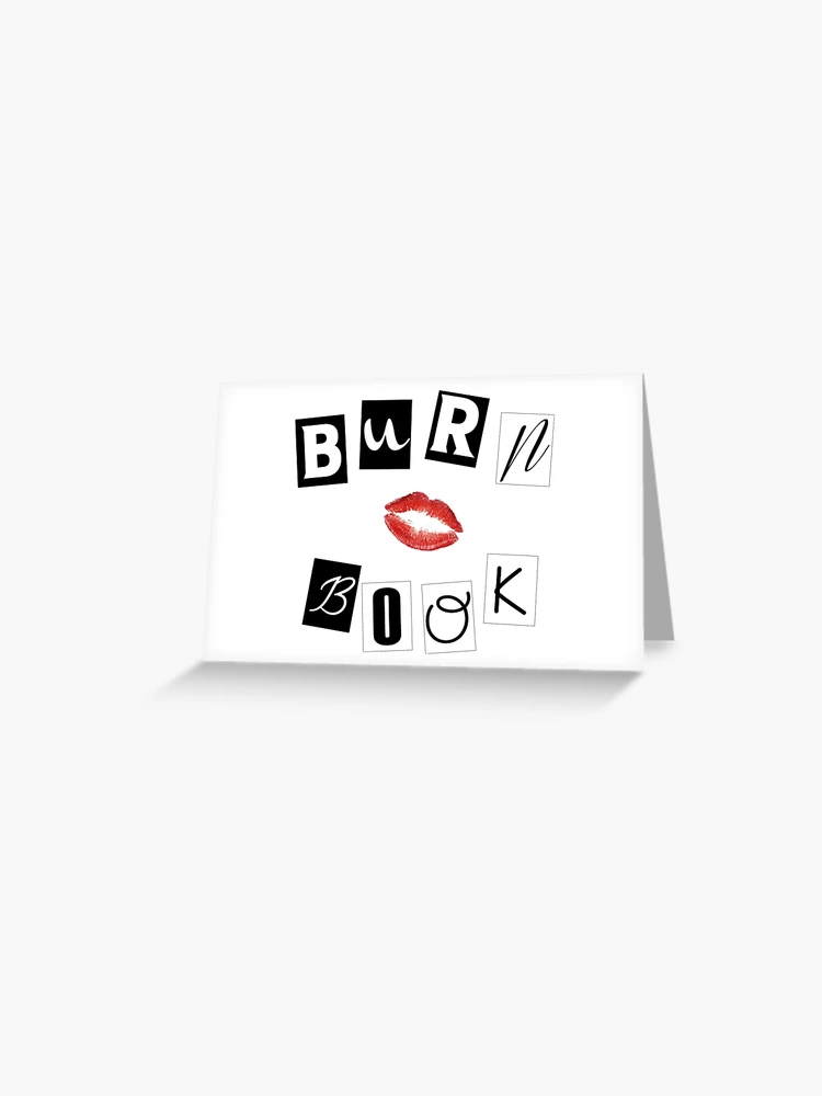 Burn Book Sticker by edisr00