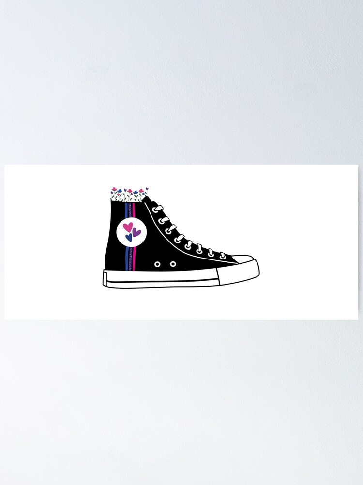 Converse on sale bi pride