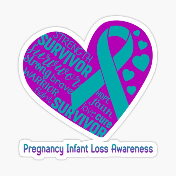 Item preview, Pregnancy Infant Loss Heart Support Pregnancy Infant Loss Warrior Fighting designed and sold by GennieShop.