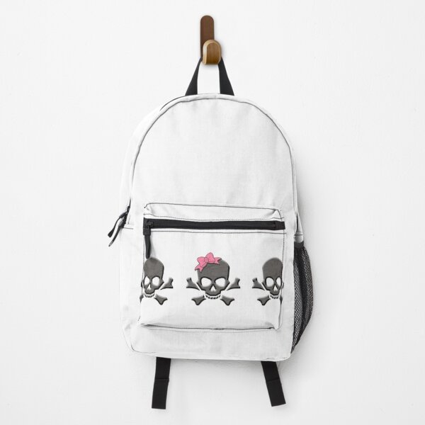 Item preview, Gray skulls with pink buckle designed and sold by Topmel.