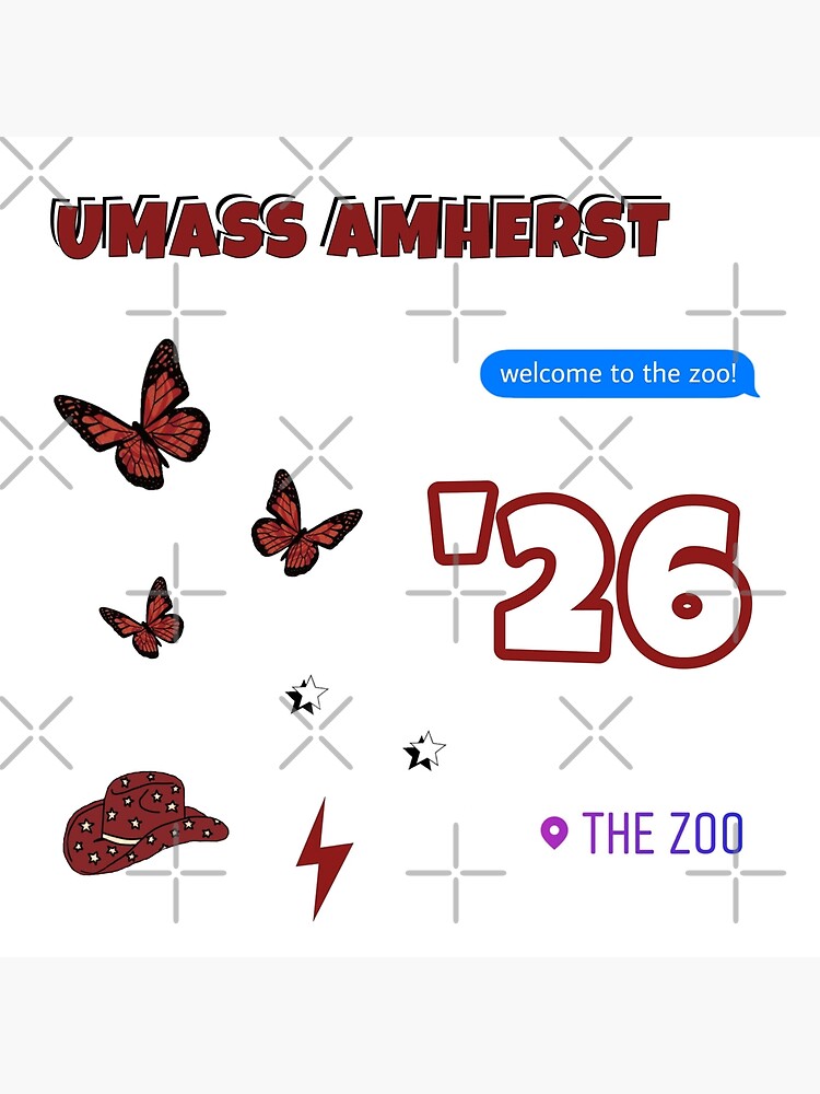 umass-amherst-class-of-2026-sticker-pack-poster-for-sale-by