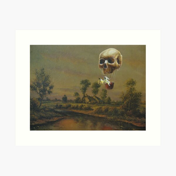 Travelling Ghost Art Print