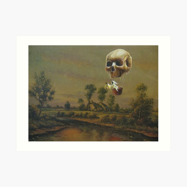 Travelling Ghost Art Print