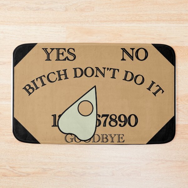 Item preview, Don’t Do It Ouija Spirit Board Sticker designed and sold by Andrea Barnett.