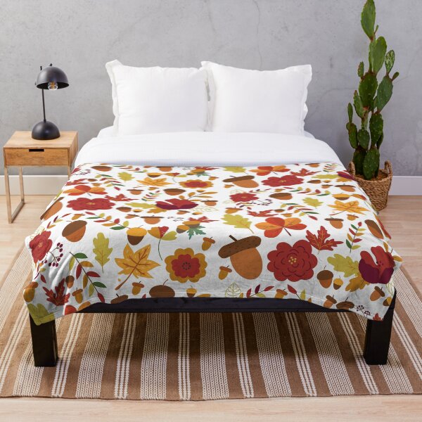 Item preview, Fall Autumn Harvest Pattern designed and sold by Sea Rose Co..
