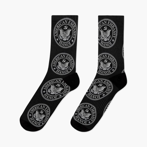 Item preview, American Embassy Hanoi Grey designed and sold by ArtofDissent.