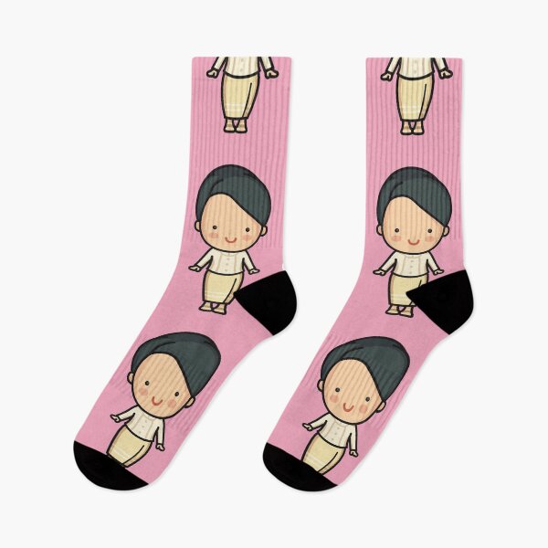 Artikelvorschau, Cute Thai Woman in Traditional Clothing Cartoon entworfen und verkauft von SLAG-Creative.