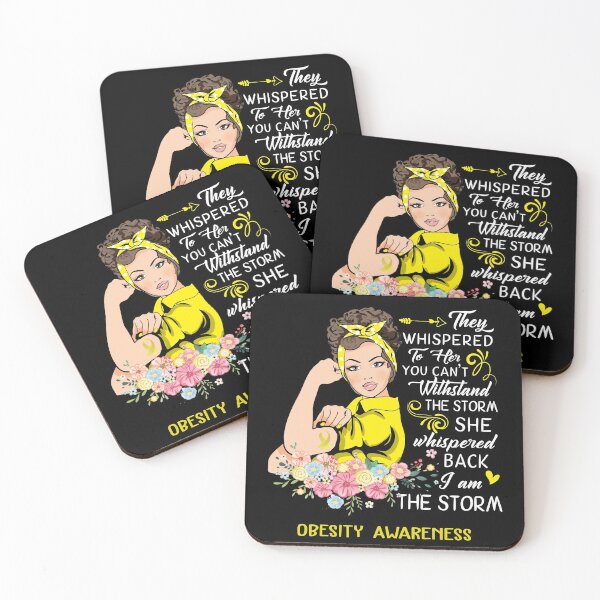 Item preview, I Am The Storm Obesity Awareness designed and sold by Brad-FI.