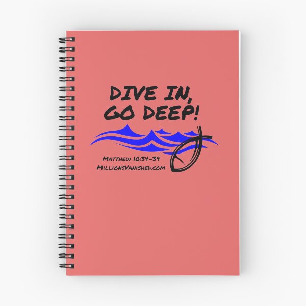 Item preview, Dive In Go Deep! - Christian  designed and sold by 1thes416.