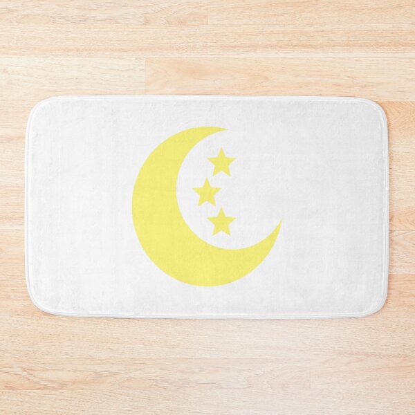 Item preview, Yellow Crescent Moon and 3 Stars designed and sold by ShaunSandhu.
