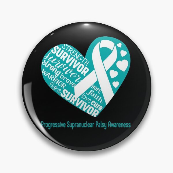 Item preview, Progressive Supranuclear Palsy Heart Support Progressive Supranuclear Palsy Warrior Fighting designed and sold by GennieShop.