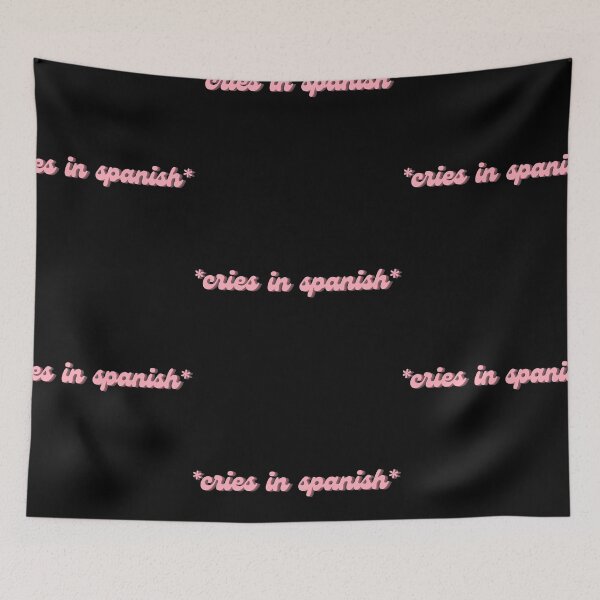 Item preview, cries in spanish designed and sold by LU NA.