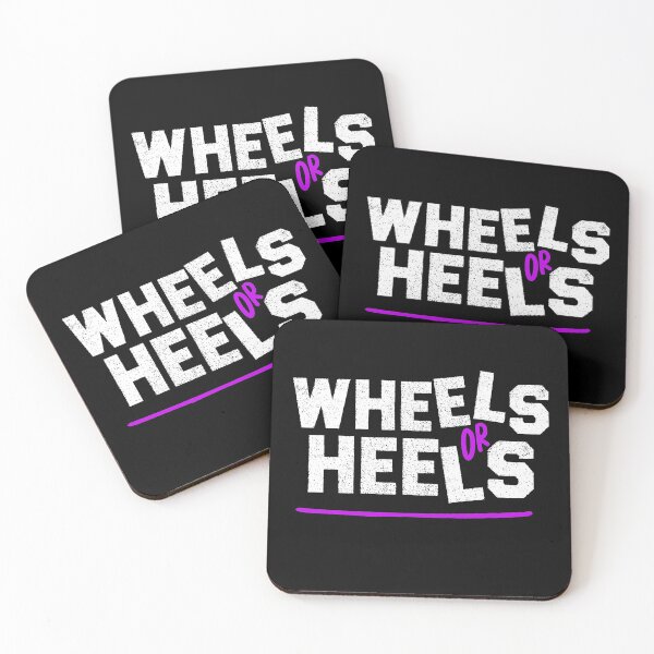 Item preview, Wheels Or Heels designed and sold by redblackline.