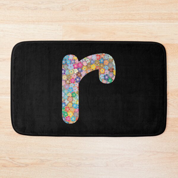 Item preview, Letter r Lower Case Alphabet r Colorful Flowers Gift designed and sold by Shariss.
