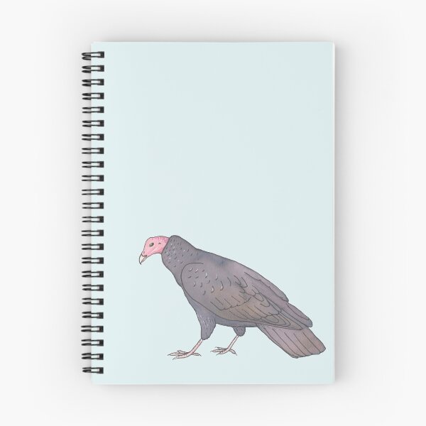 Item preview, Turkey Vulture watercolor bird species art designed and sold by TheWaterBirds.