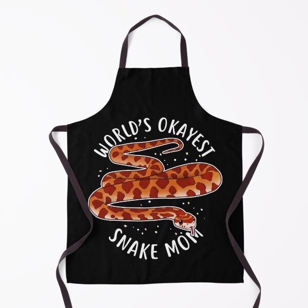 Item preview, World's Okayest Snake Mom designed and sold by Clara Hollins.