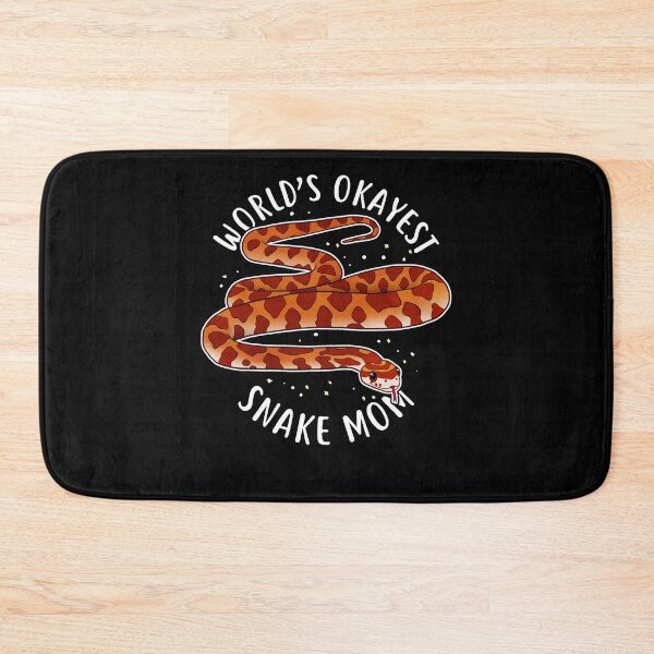 Item preview, World's Okayest Snake Mom designed and sold by Clara Hollins.