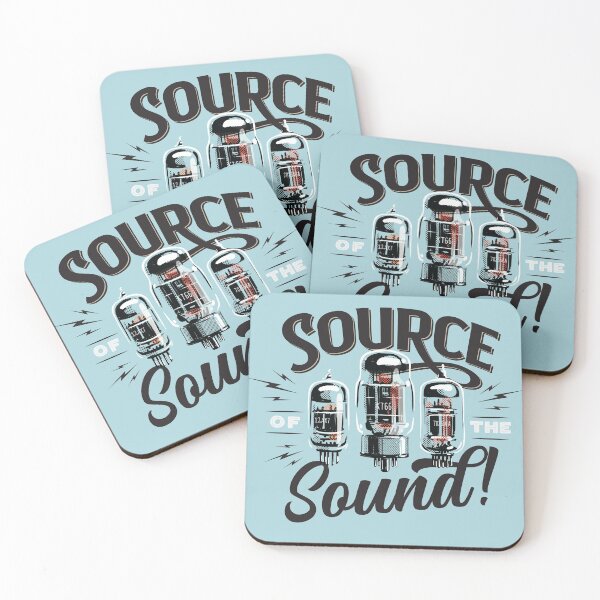 Item preview, Retro typographic emblem for tube amplifiers designed and sold by SerifsWhiskey.