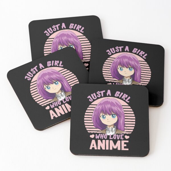 Item preview, Just a Girl who Love Anime Manga Lover Humor designed and sold by melomedia.