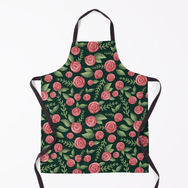Item preview, Textured Rose Pattern - Dark Green designed and sold by GrousyGirl.