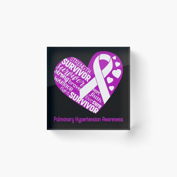 Item preview, Pulmonary Hypertension Heart Support Pulmonary Hypertension Warrior Fighting designed and sold by GennieShop.