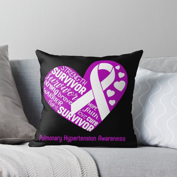 Item preview, Pulmonary Hypertension Heart Support Pulmonary Hypertension Warrior Fighting designed and sold by GennieShop.