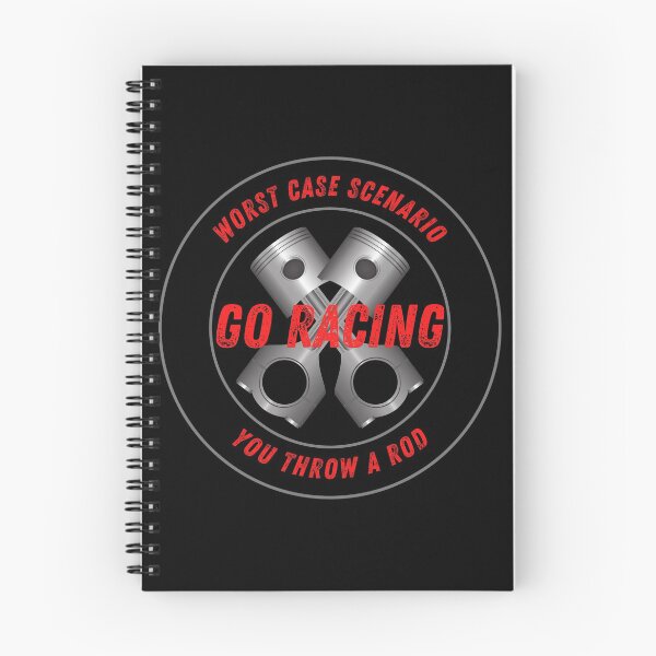 Item preview, Go Racing Worst Case Scenario You Throw a Rod Funny Piston Rod Racing Drag Racing Street Racing Garage Mechanic Motorsports designed and sold by CarantinedChaos.